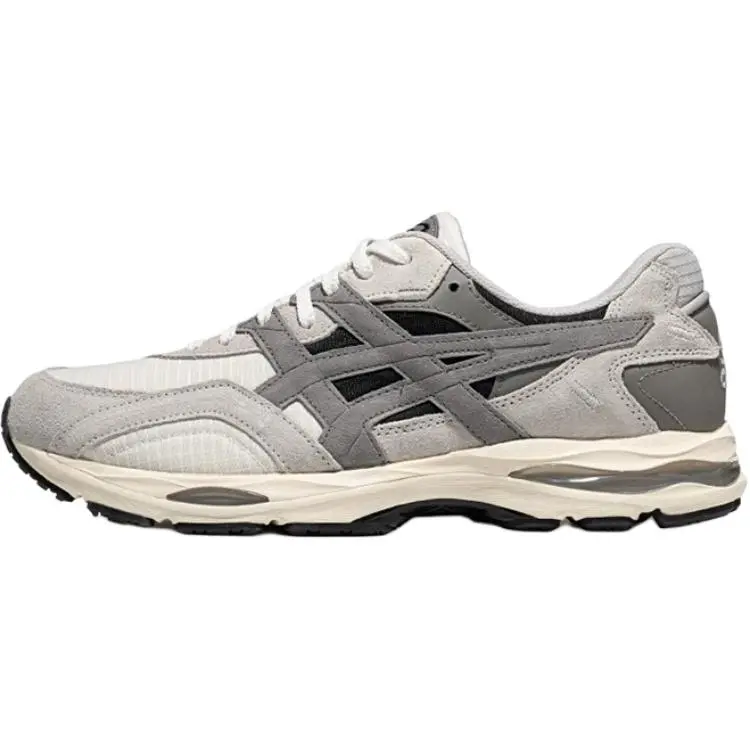 Asics Gel MC Plus Textile, Split Cow Leather Fashion Trend Abrasion Resistant Low top Casual Shoes Unisex Gray