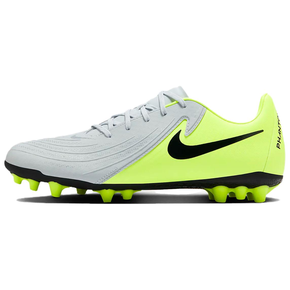 Nike Phantom Gx 2 Academy Ag Metallic Silver Volt Black