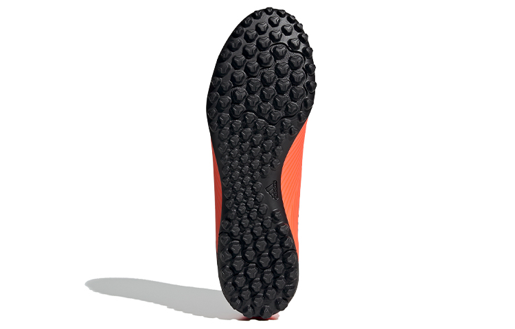 Мужские кроссовки adidas Nemeziz 19 TF (оранжево-черные) — Оранжевый / чёрный — фото 6