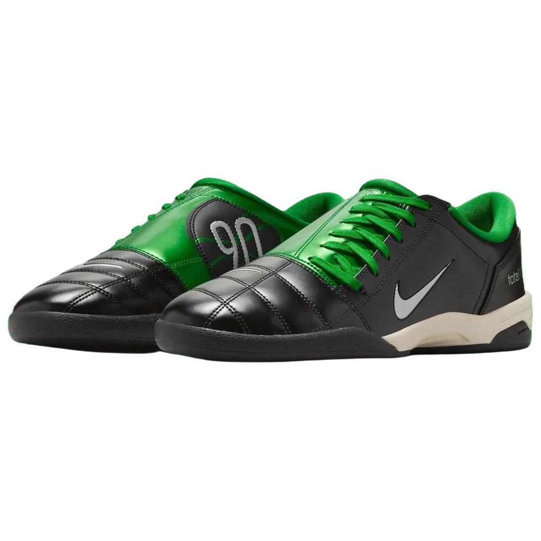 .SWOOSH x Nike Total 90 IIl Abrasion Resistant Soccer Shoes Unisex Black Green