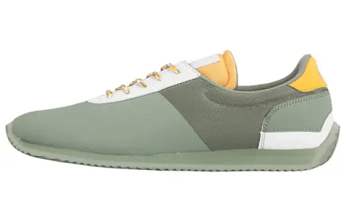 Onitsuka Tiger California Cushioning Slip Resistant Abrasion Resistant Low top Casual Shoes Unisex Green Yellow