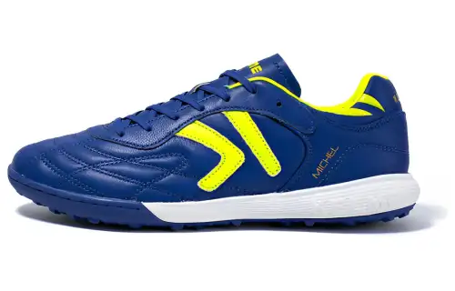 KELME TF Turf Slip Resistant Abrasion Resistant Soccer Shoes Unisex Royal Blue