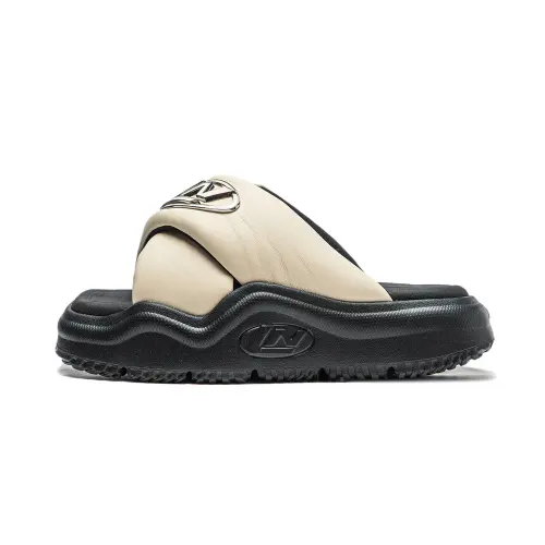 Li Ning Slide Slippers Women's Yellow