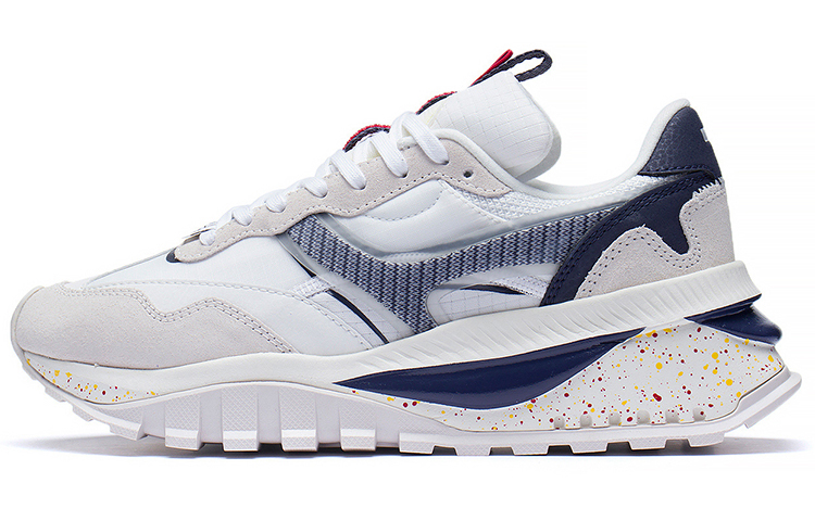 Li Ning Fangyuan EVO Breathable Low top Sports Casual Shoes Women's White Blue