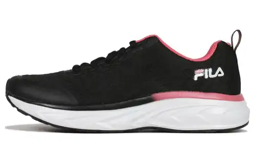 FILA Superstride Comfortable Low top Casual Shoes Unisex Black Pink
