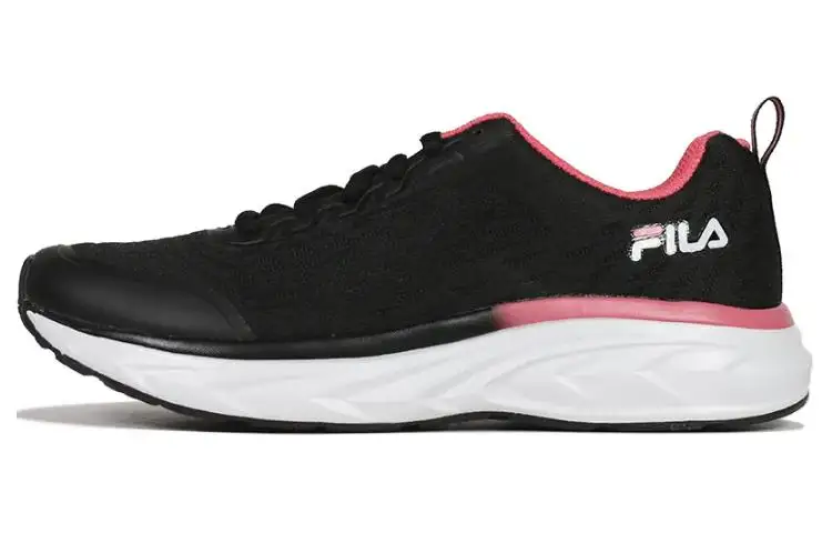 FILA Superstride Comfortable Low top Casual Shoes Unisex Black Pink