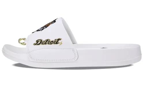 MLB Slipper Slide Slippers Unisex White