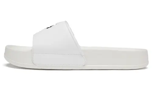 DESCENTE Sport Style Sports Slippers Unisex White