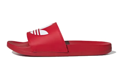 Adidas Originals Adilette Lite Red White Slippers 'Red White'