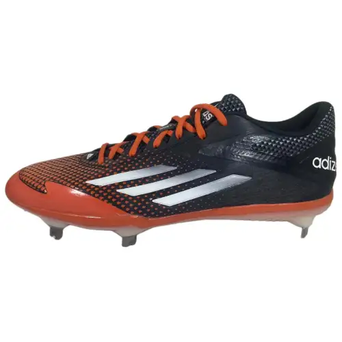 Adidas Adizero Afterburner 2.0 Baseball Cleats 'Orange Black'