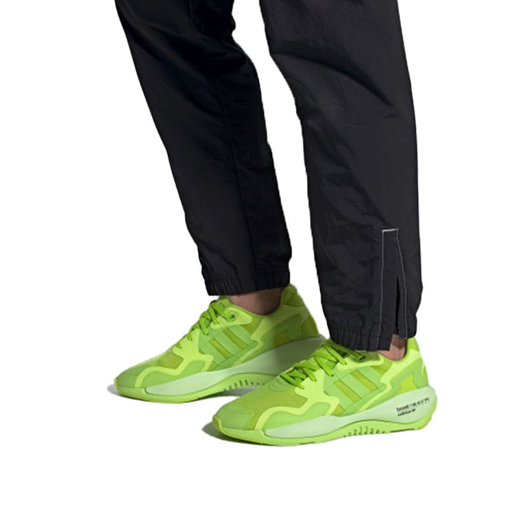 Женские кроссовки adidas originals ZX Alkyne (зеленые) — фото 7