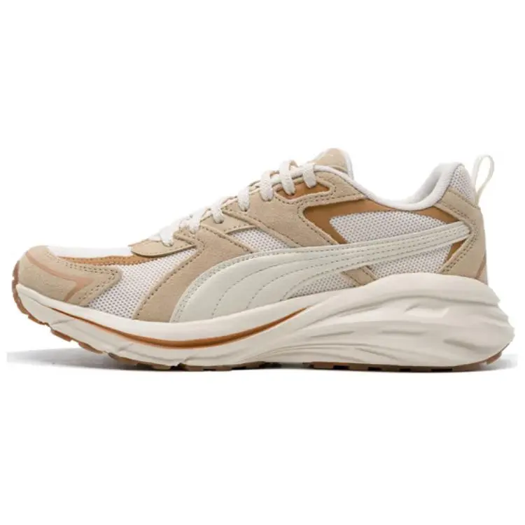PUMA Hypnotic LS Abrasion Resistant Breathable Abrasion Resistant Breathable Low top Casual Shoes Unisex Beige Brown