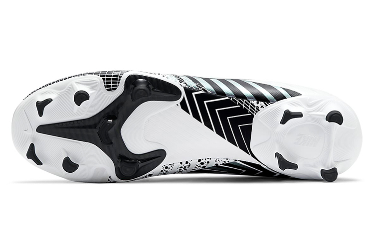Мужские футбольные бутсы Nike Mercurial Vapor 13 Academy MDS MG (белый / черный) — Белый / чёрный — фото 6