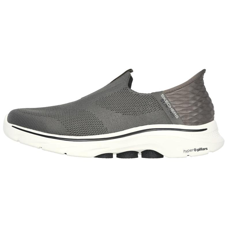 Skechers GO WALK 7 Abrasion Resistant Low top Casual Shoes Men’s Gray Brown