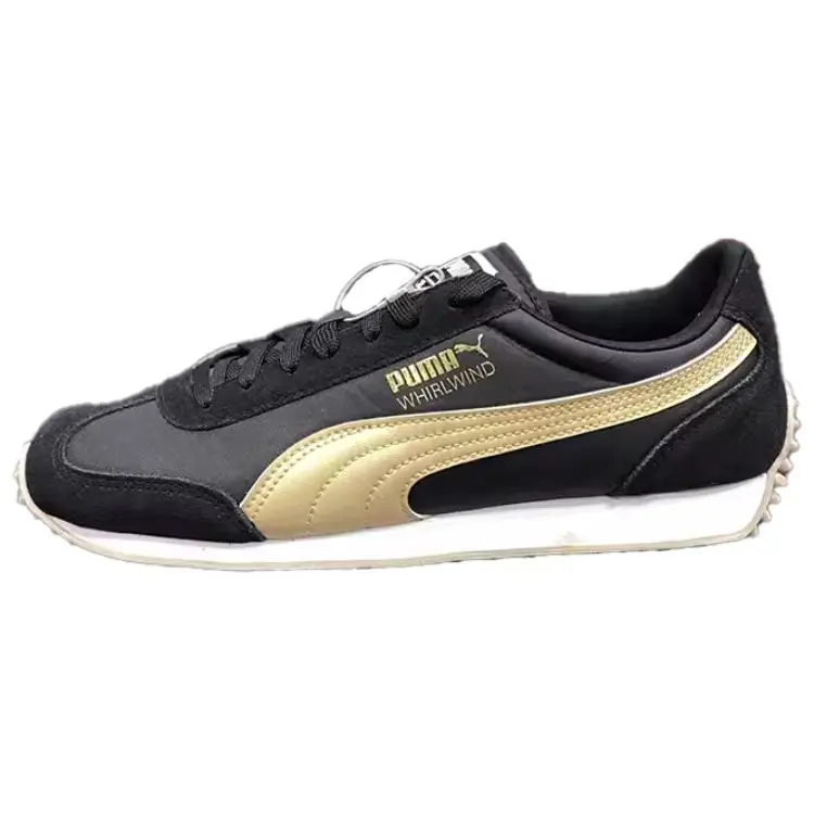 PUMA Whirlwind Classic Soft And Comfortable Low top Casual Shoes Unisex Black