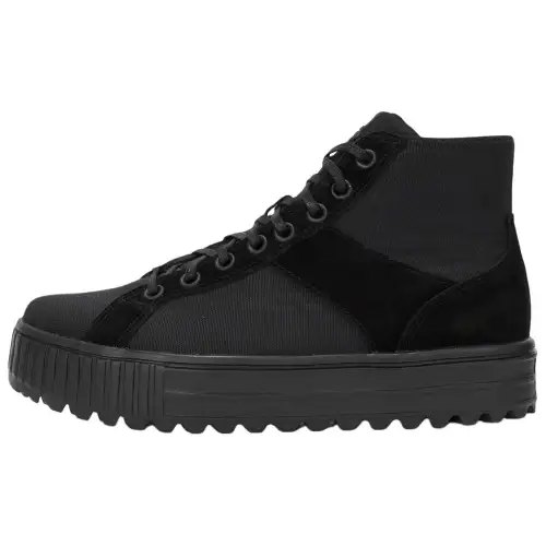THE NORTH FACE TRACTION Slip Resistant Abrasion Resistant Mid top Casual Shoes Men's Black