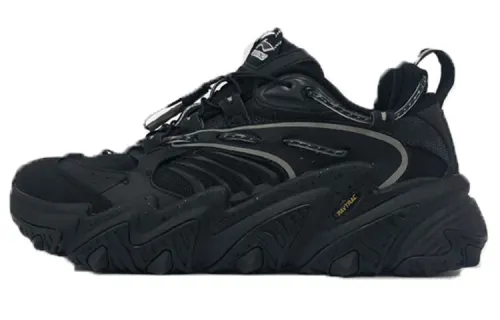 Li Ning X Claw Cushioning Slip Resistant Abrasion Resistant Low top Casual Shoes Men's Black