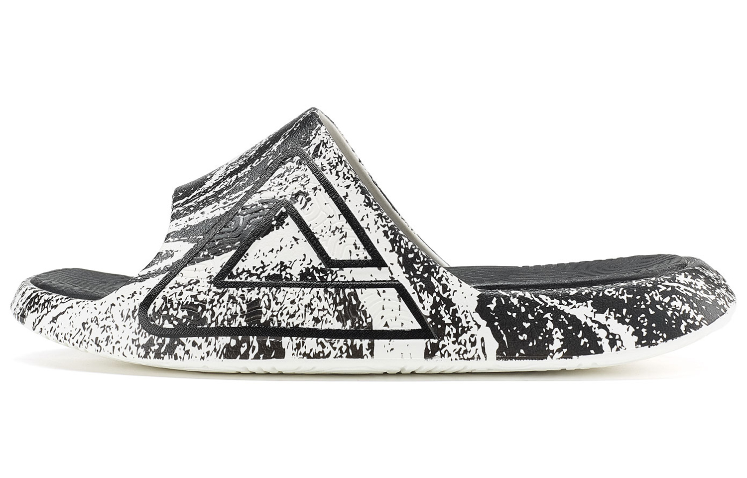 PEAK Statistic Sandals Slide Slippers Men's Black White