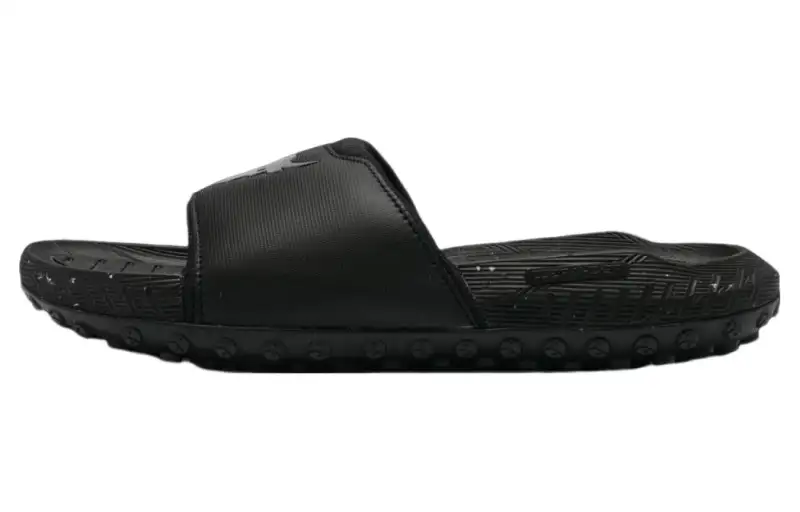 Under Armour Project Rock 3 Slide 'Black Pitch Grey'