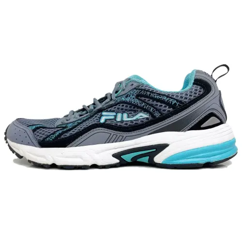 FILA Comfortable Round Toe Cushioning Abrasion Resistant Cushioning, Wear Resistant Low top Casual Shoes Men's Gray