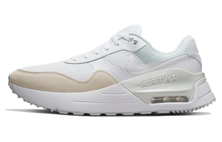 Мужские кроссовки Nike Air Max SYSTM (бело-коричневые)