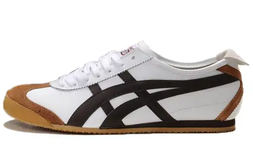Onitsuka Tiger MEXICO 66 Low top Casual Shoes Men's White Black Brown