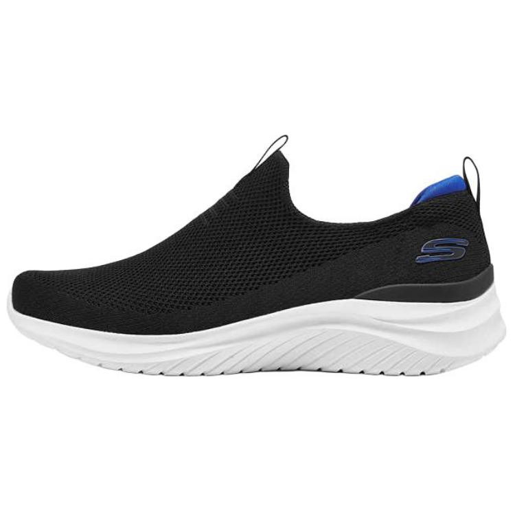 Skechers FLECTION 3.0 Classic And Versatile Low top Casual Shoes Men’s Black White