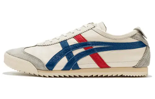 Asics Onitsuka Tiger Mexico 66 Deluxe Nm White Deluxe Blue Women's