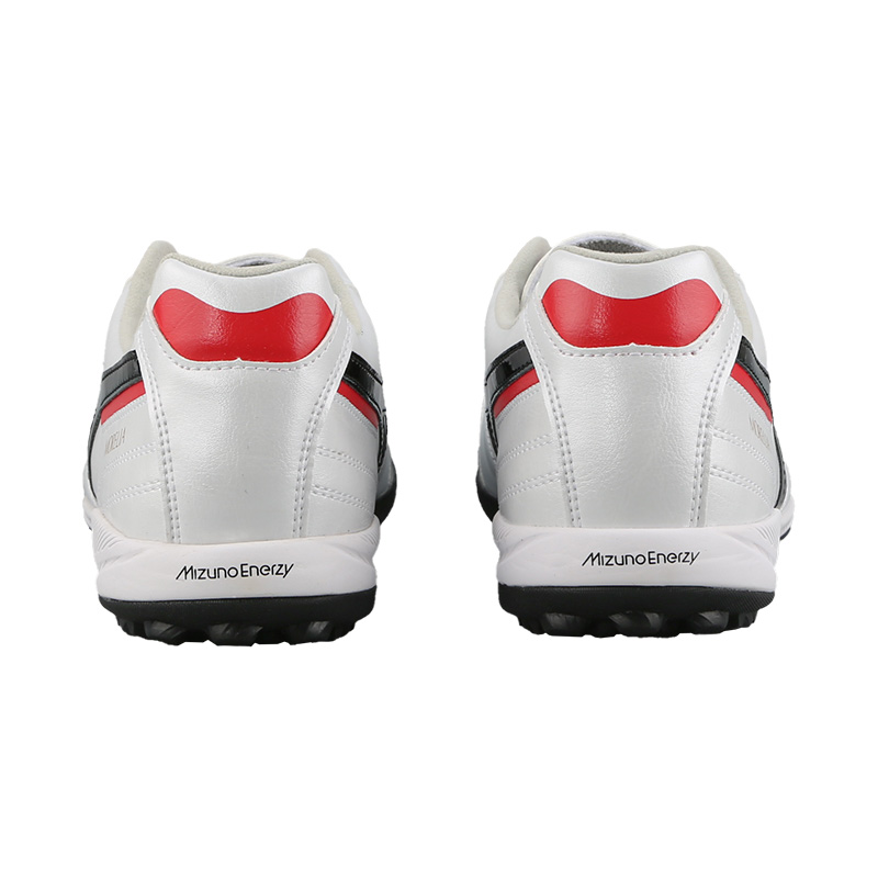 Mizuno MORELIA SALA TF Turf Slip Resistant Soccer Shoes Unisex White Black Red