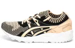 Asics Gel Kayano Trainer Knit Breathable Low top Casual Shoes Women's Beige Black