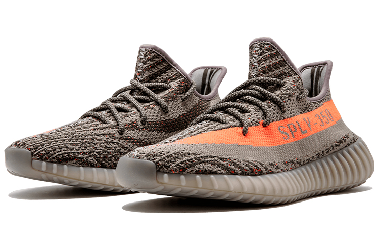 Кроссовки adidas originals Yeezy Boost 350 V2 Beluga 1.0 (серые) — фото 3