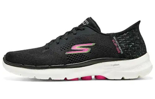 Skechers Go Walk 6 Slip In 'Black Multicolor' Women's