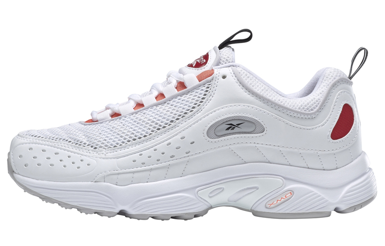 Кеды Reebok Daytona DMX II (бело-оранжевые)