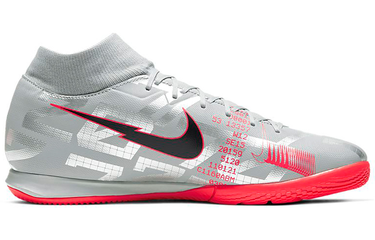 Nike Mercurial Superfly 7 Academy Ic ‘Metallic Grey Crimson’