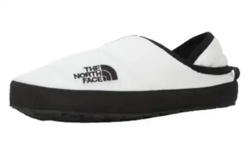 THE NORTH FACE Nuptse Cushioning, Wear Resistant Low top Casual Shoes Unisex Black White