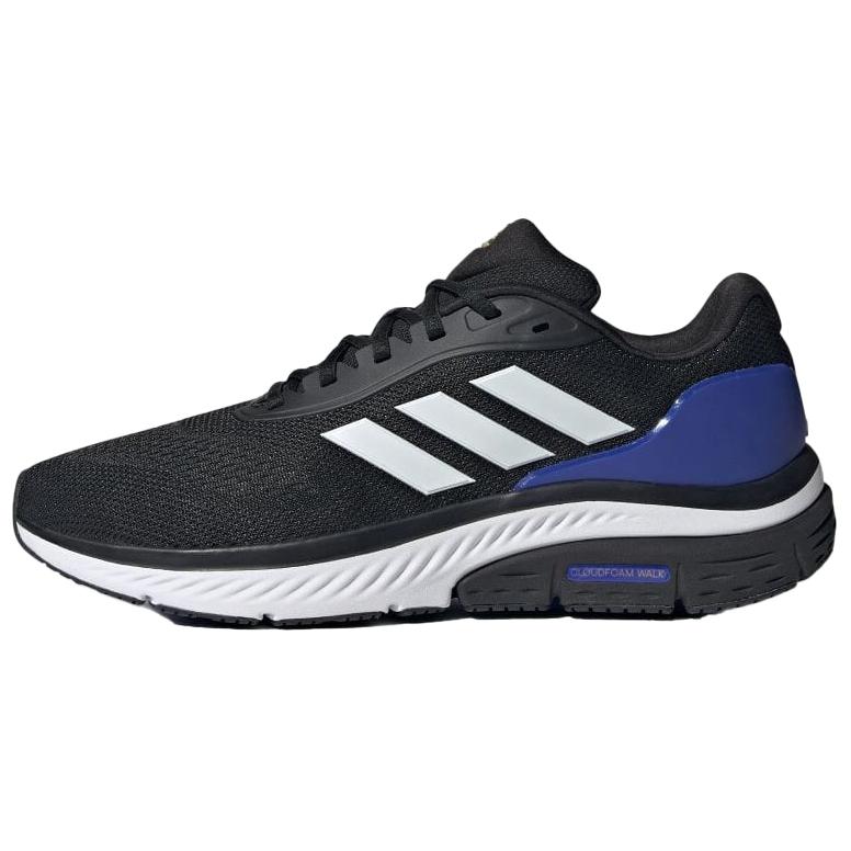 Adidas Cloudfoam Slip Resistant Abrasion Resistant Low top Casual Shoes Men's Black
