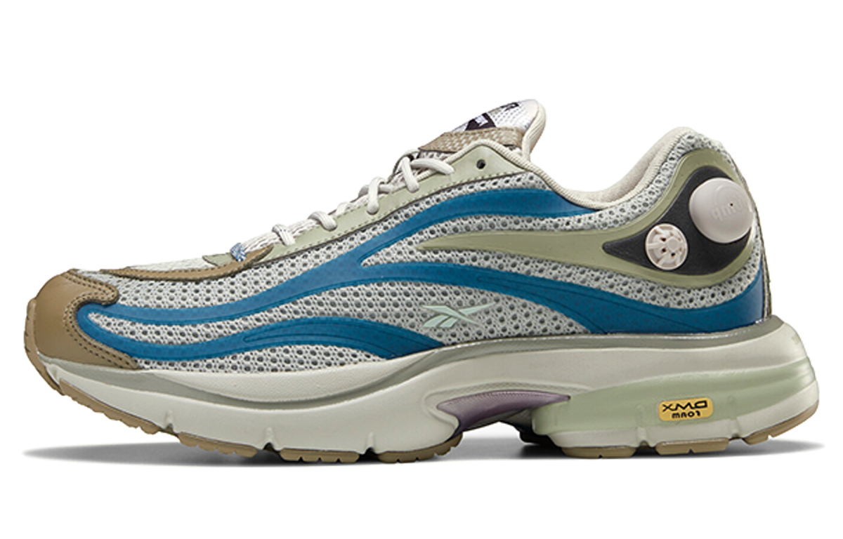 Reebok Rbk Premier 81 Pump Paris fabric sports shock-absorbing wear-resistant low-top lifestyle casual shoes men and women same style gray blue