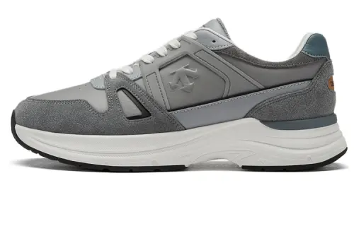 DESCENTE DUALIS Cushioning Low top Casual Shoes Unisex Gray