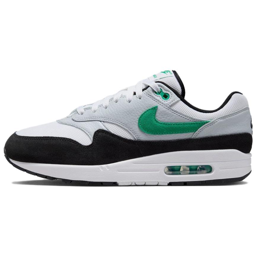 Мужские кроссовки Nike Air Max 1 "Stadium Green" (бело-черно-зеленые)