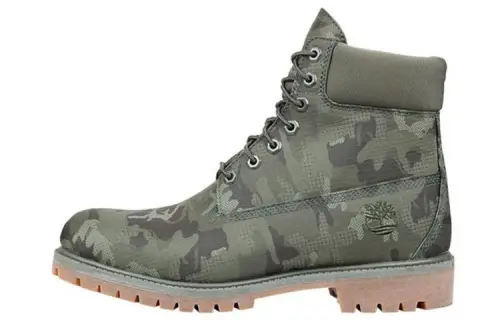 Timberland 6 Inch Premium Waterproof Boots 'Green Camouflage'
