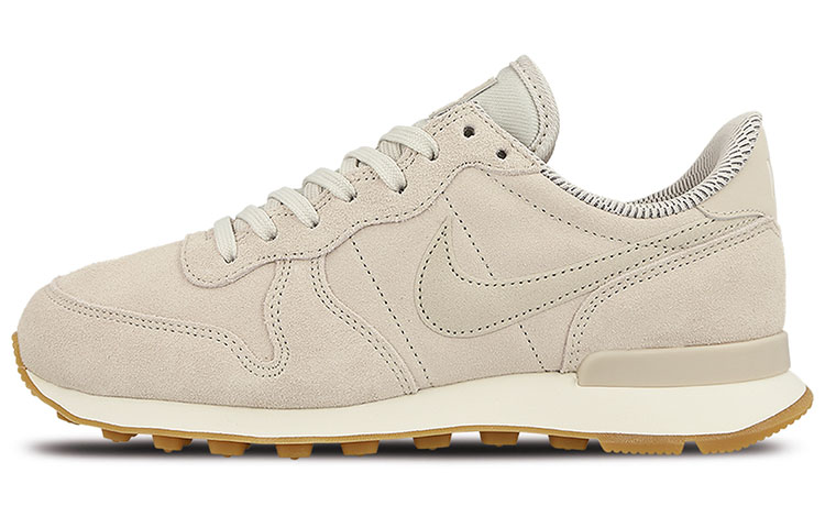 Nike Internationalist Casual Shoes Women's Low Top Beige/White