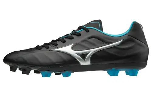 Mizuno Rebula AG Artificial Ground Artificial Turf Abrasion Resistant Soccer Shoes Men's Black Blue