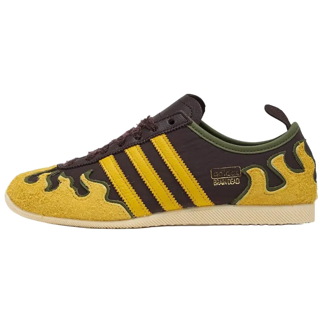 Adidas Brain Dead x Adidas Japan 'Brown Hazel Yellow'