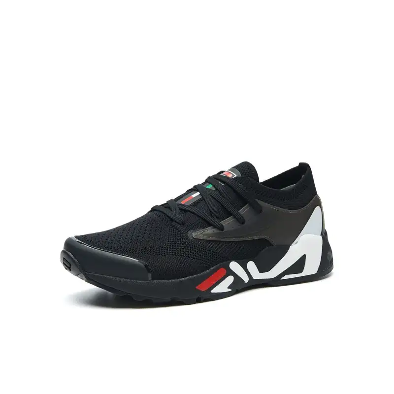FILA Fashion Sneakers Lightweight Low top Casual Shoes Women's Black