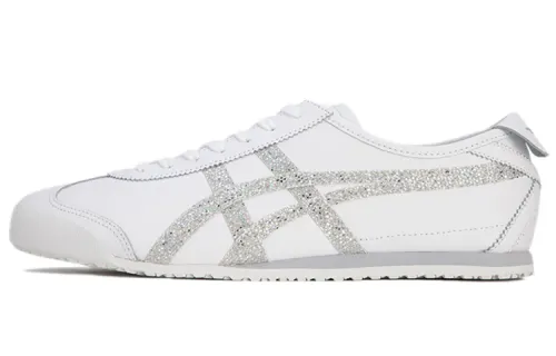 Asics Onitsuka Tiger Mexico 66 Candy Glitter Series White Pure Silver