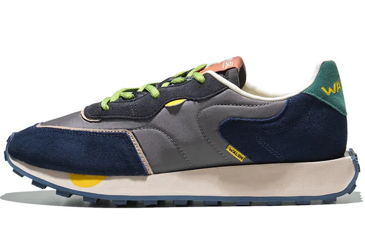 Norman Walsh Slip Resistant, Lightweight, Breathable, Thermal Low top Casual Shoes Unisex Dark Blue