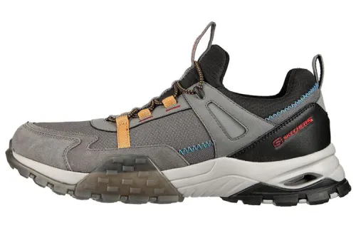 Skechers Relaxed Fit Casual Shoes Men's Low Top Gray/Black