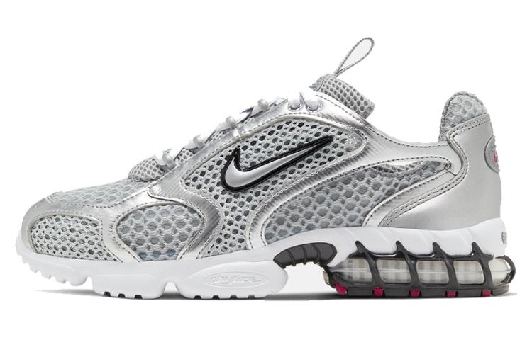 Nike Air Zoom Spiridon Cage 2 Metallic Silver Women's