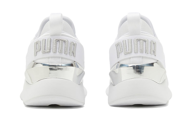 Женские кроссовки PUMA Muse X3 Metallic (белые) — фото 5