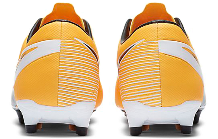 Мужские бутсы Nike Mercurial Vapor 13 Academy MGFG (бело-желтый) — фото 5